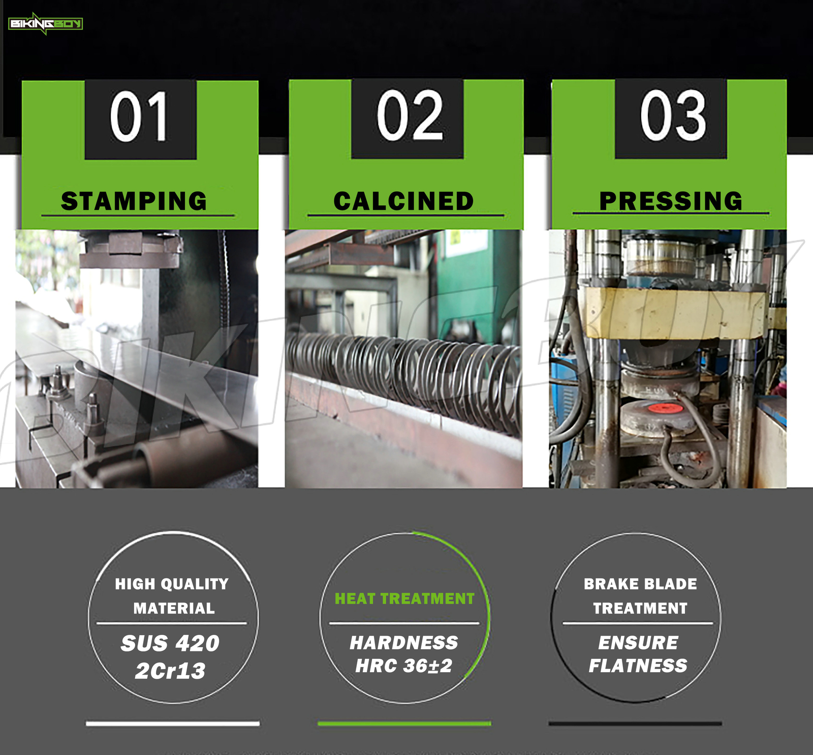 For Suzuki Hayabusa GSX 1300 R 1999-2007 Front Rear Brake Discs Rotors Pads Set