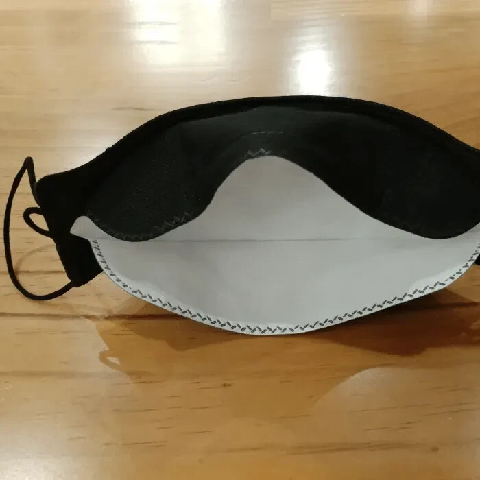 LG Airwasher KF94 Disposable Face Mask Black Breathable Reusable 4-Ply 10 Pack