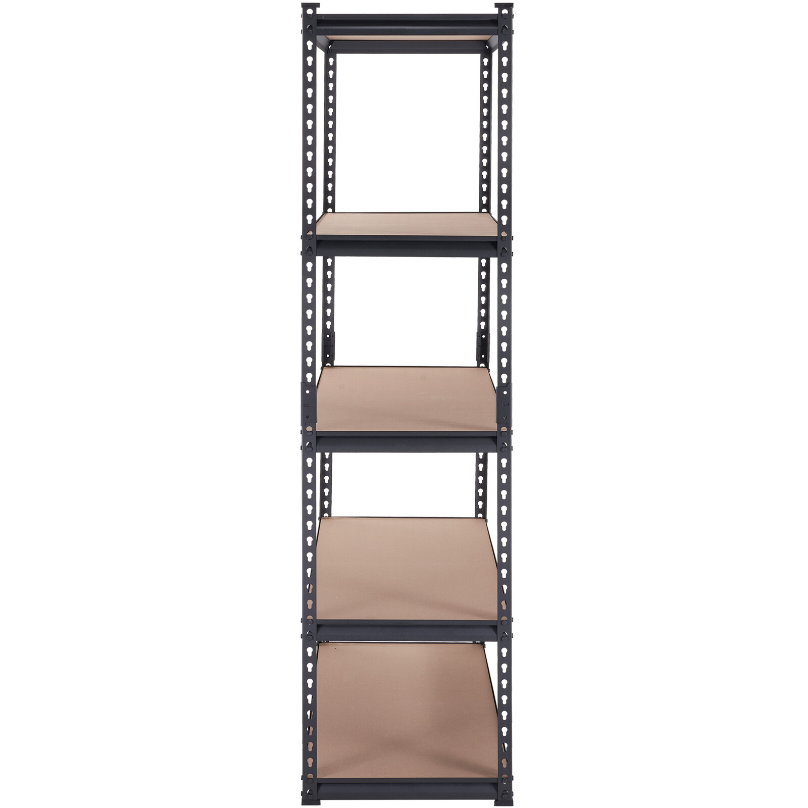 VEVOR 18"D x 36"W x 72"H 5 Shelf Steel Shelving Rack Garage Storage 2000lbs Load