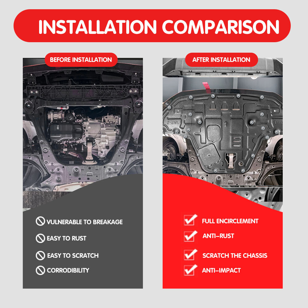 NEW Front Engine Under Cover Splash Shields FOR Hyundai Sonata 2020 2021 2022