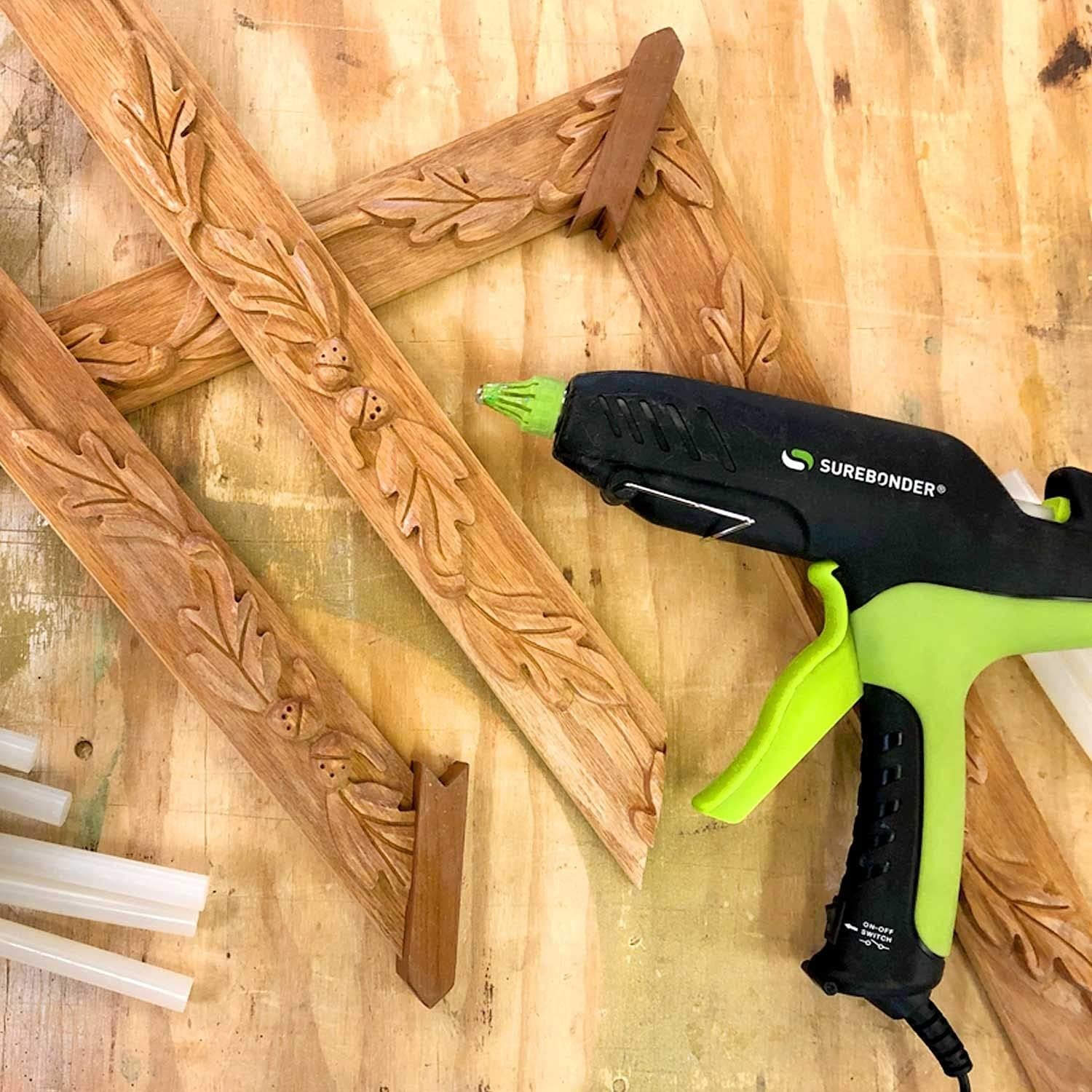 Heavy Duty Hot Glue Gun Professional High Temp 100W for Crafts DIY Repairs