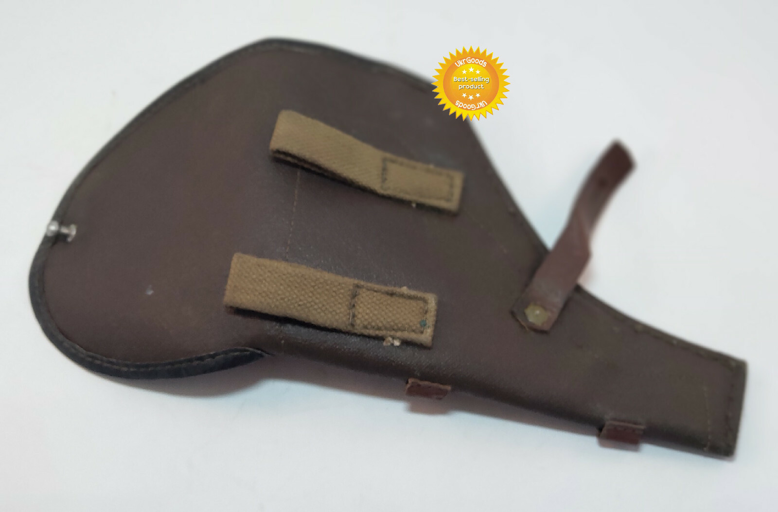 Nagant Revolver Holster WW2 Original USSR Soviet Army Leather Tarpaulin Rare New