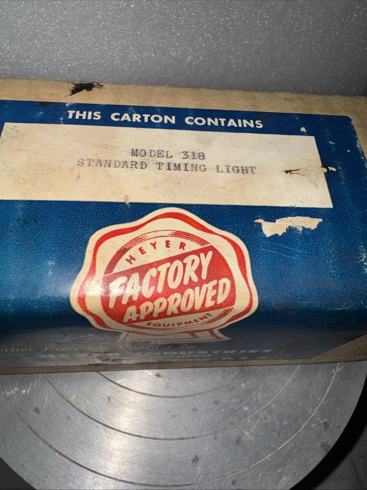 HEYER INDUSTRIES Model 318 Standard Timing Light