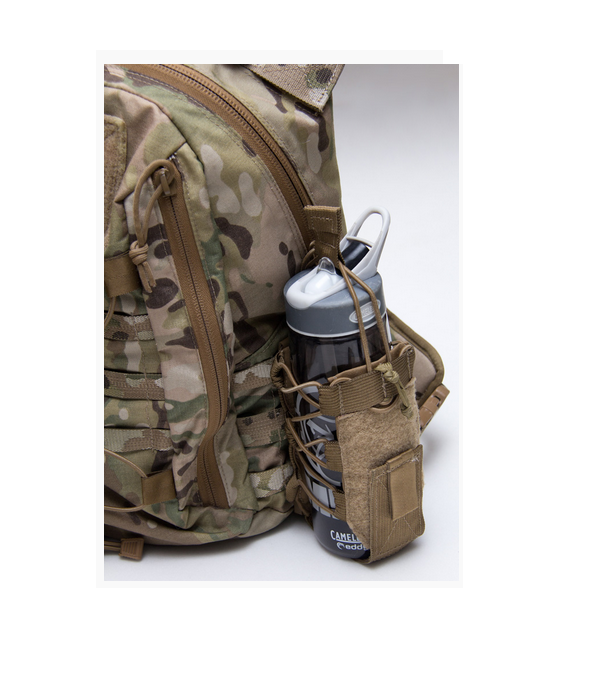 Milspec Monkey MSM Bottle Corset, Holder, Adjustable Pouch w/ Malice Clips -NEW