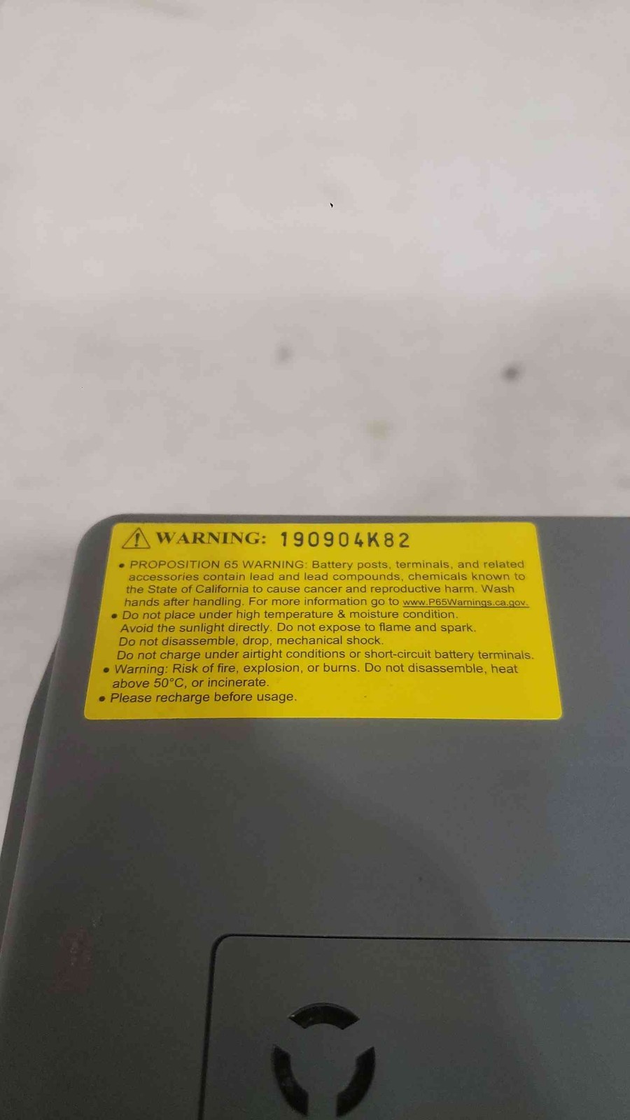 Hitachi 12V 390W/Cell Sealed Lead Battery HRL 12390W FR (SKU: 112398)