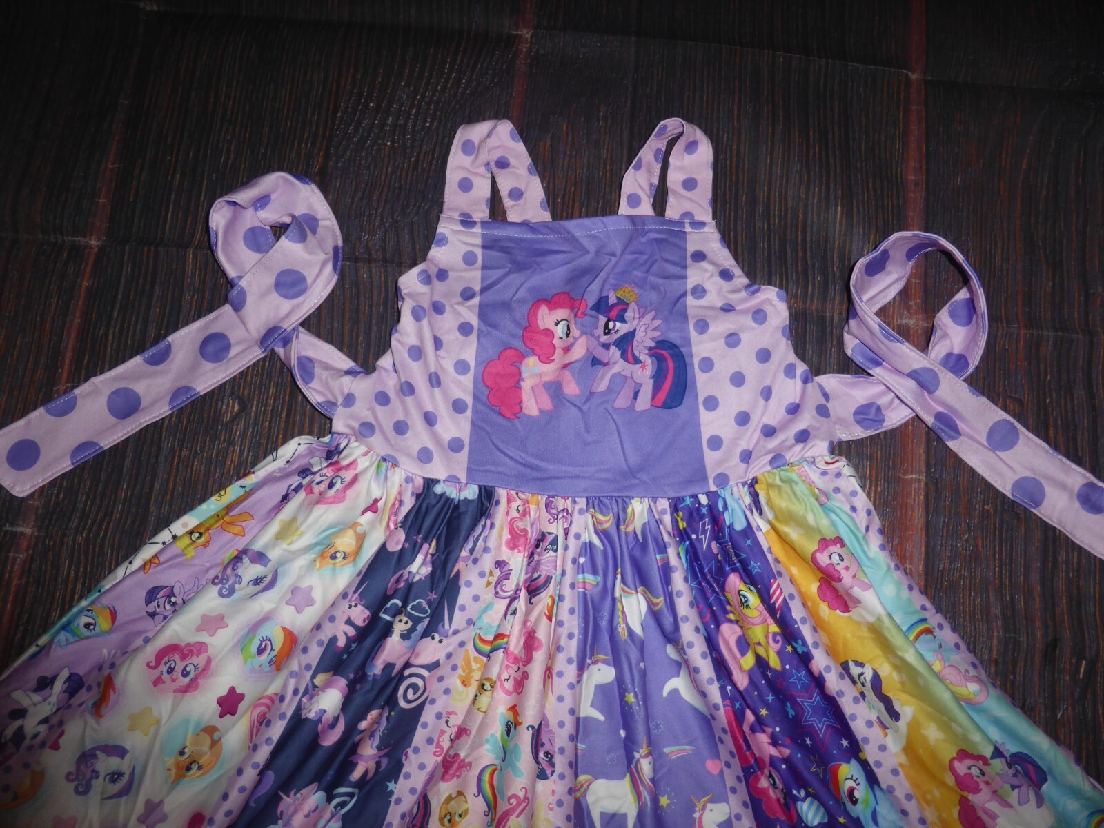 My Little Pony Girls Panel Twirl Dress Boutique New Free Shipping