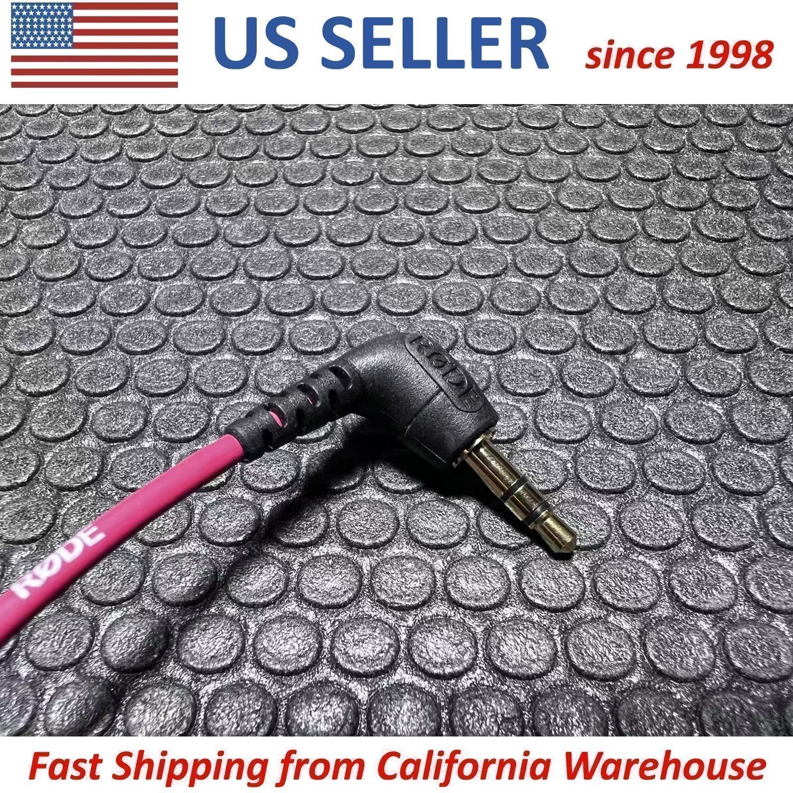 RØDE Rode OEM SC2 3.5mm TRS to TRS Audio Coil Cable for Canon Nikon Camera