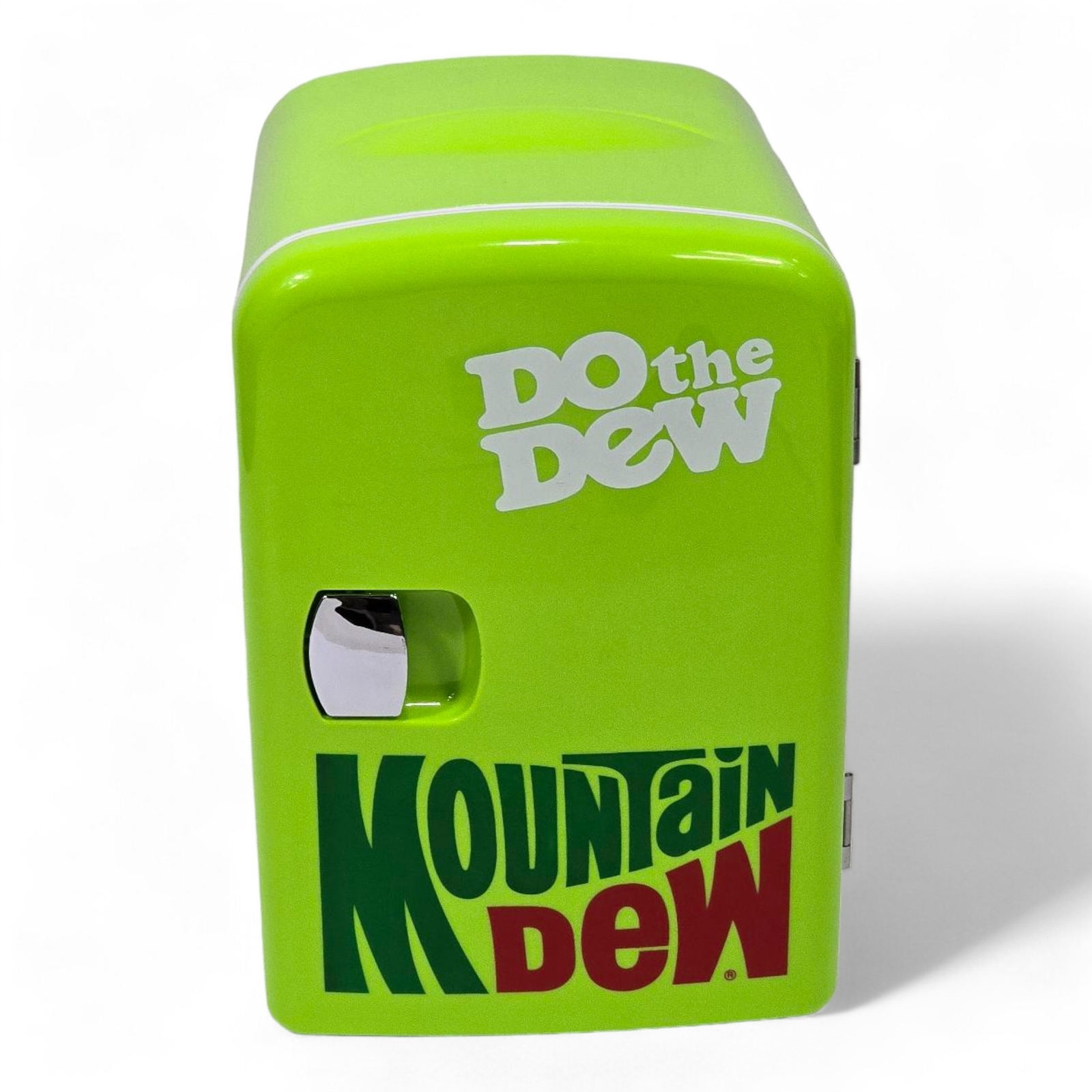 Mountain Dew 6-can Mini Portable Fridge MIS134MD Green Holds 6-cans or 4 liters