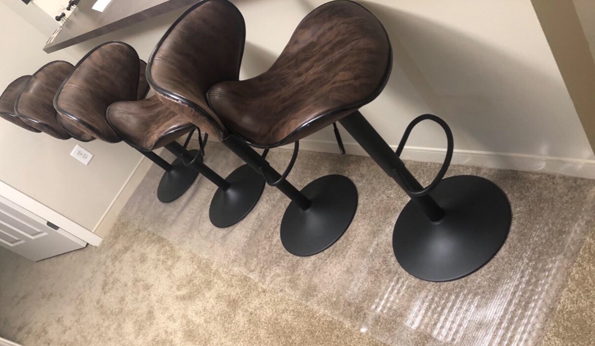 Clear Plastic Runner Rug and Carpet Protector Mat Multi-Grip.