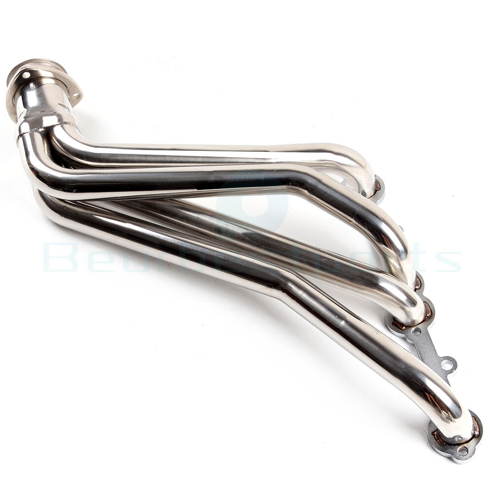FOR 84-91 GMT C/K 5.0/5.7 STAINLESS RACING MANIFOLD LONG TUBE HEADER/EXHAUST SBC