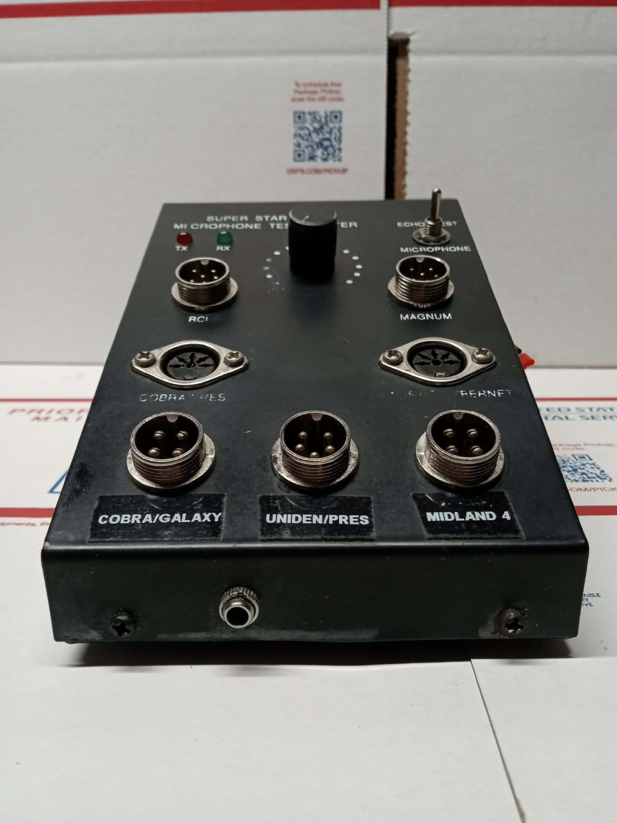 Superstar T747 CB Microphone Test Center