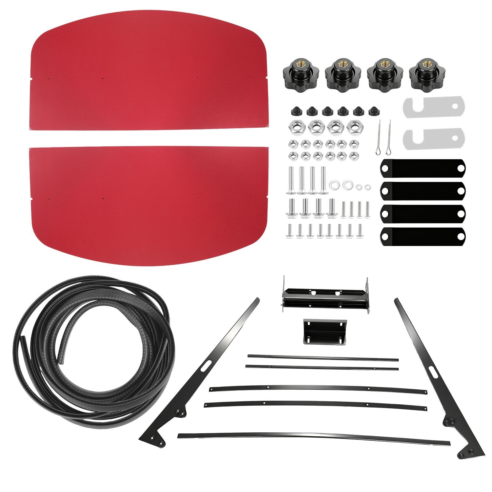 Sun Shield Tuff Top Tractor Canopy For 2" x 2" or 2" x3" NEW US Sun 1pcs Red NEW