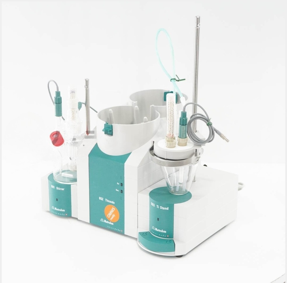 Metrohm 852 titrando 800 Dosino 801 stirrer 803 Stand W/Tiamo 2.5 Full Software