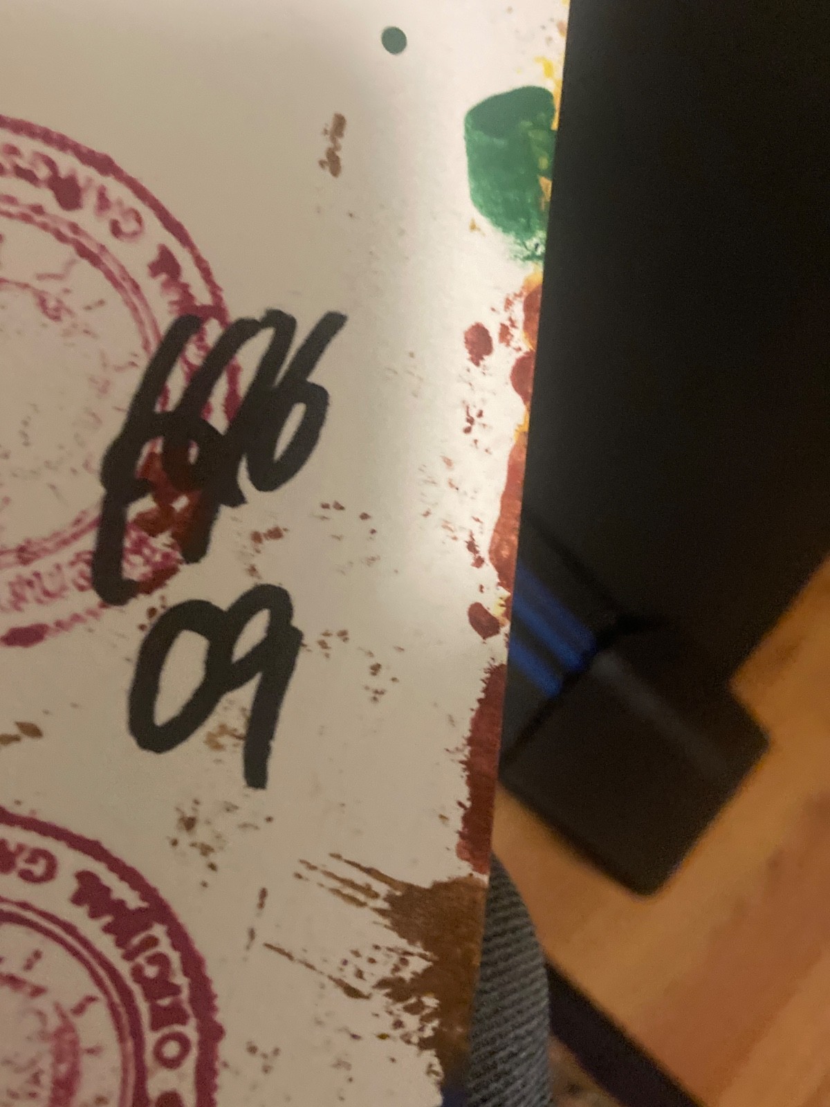 henry hill goodfellas Signed Original Goodfellas Painting TANPA ZOO COA ON BACK