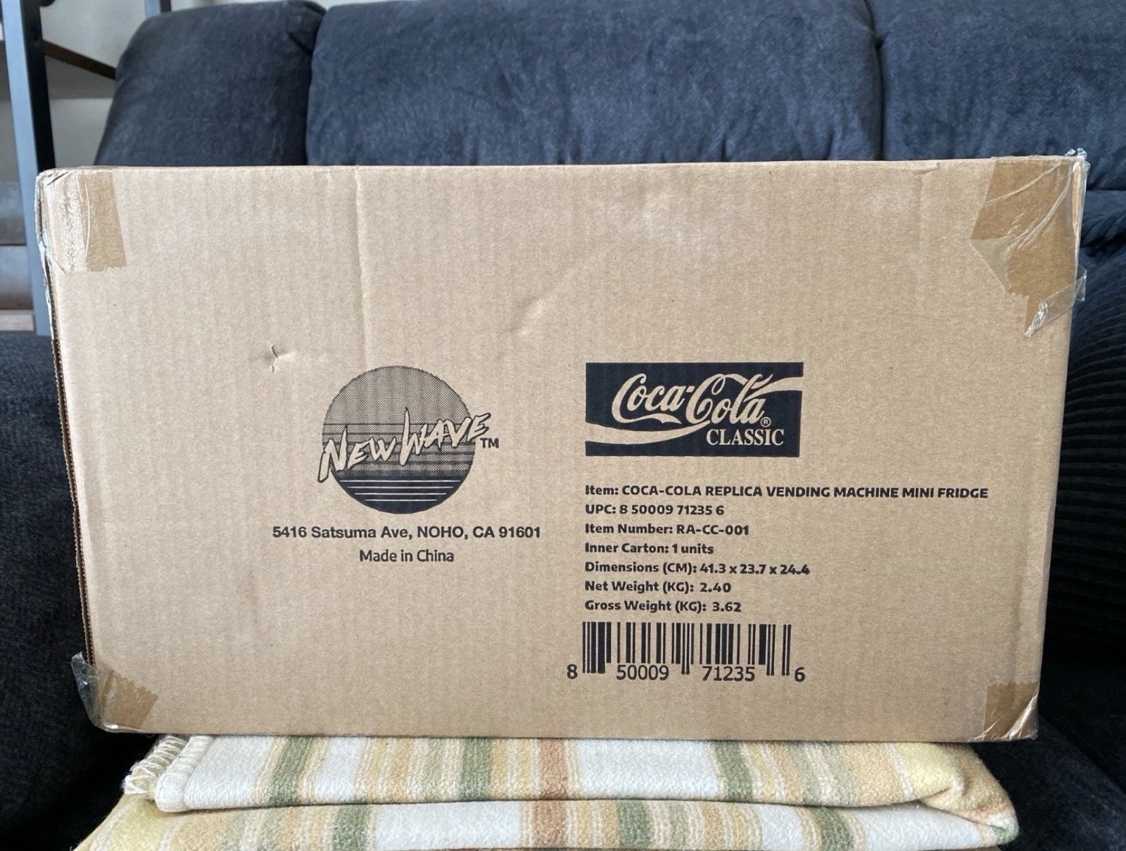 NEW WAVE TOYS COCA-COLA CLASSIC REPLICA ARCADE VENDING MACHINE 1/6 Scale *RARE*