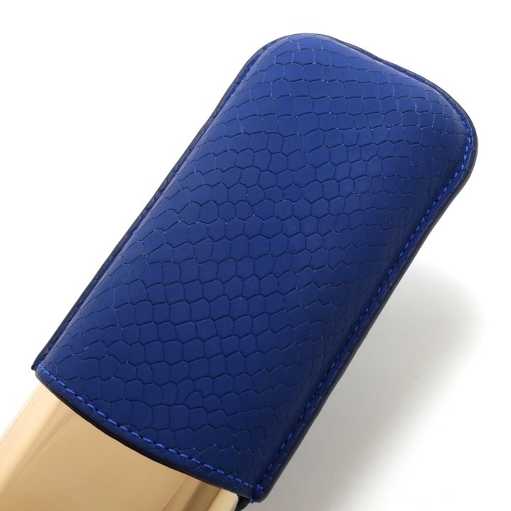 S.T.Dupont 183274 DRAGON Double Cigar Case / Cigar Holder Royal Blue & Gold NEW