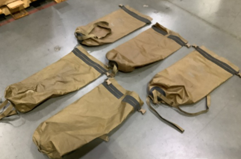 USMC SealLine Sleep System Waterproof Compression Sack used good USGI bag coyote