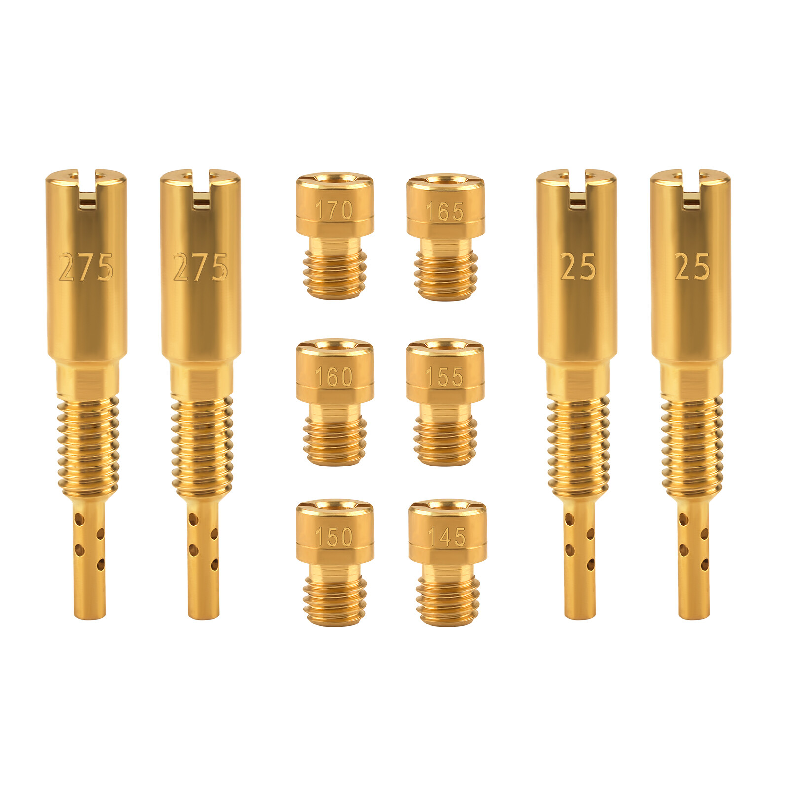 Carb Multi Jet Kit YFM660R Pilots 25/27.5 Mains 145-170 For 2001-05 Raptor 660R