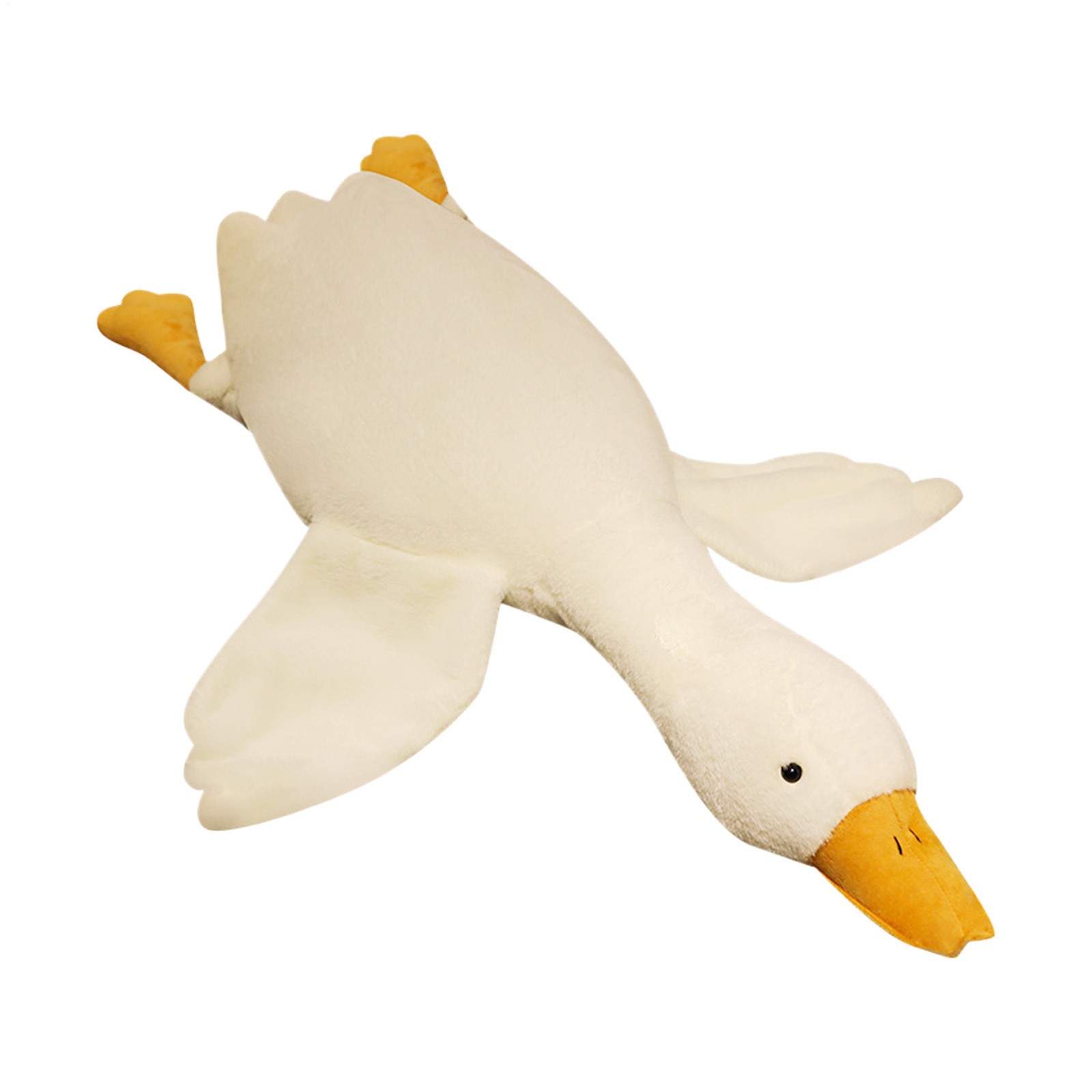 Duck Dog Toy Large Calming Pet Puppy Plush White Realistic For Dog Chew And Play