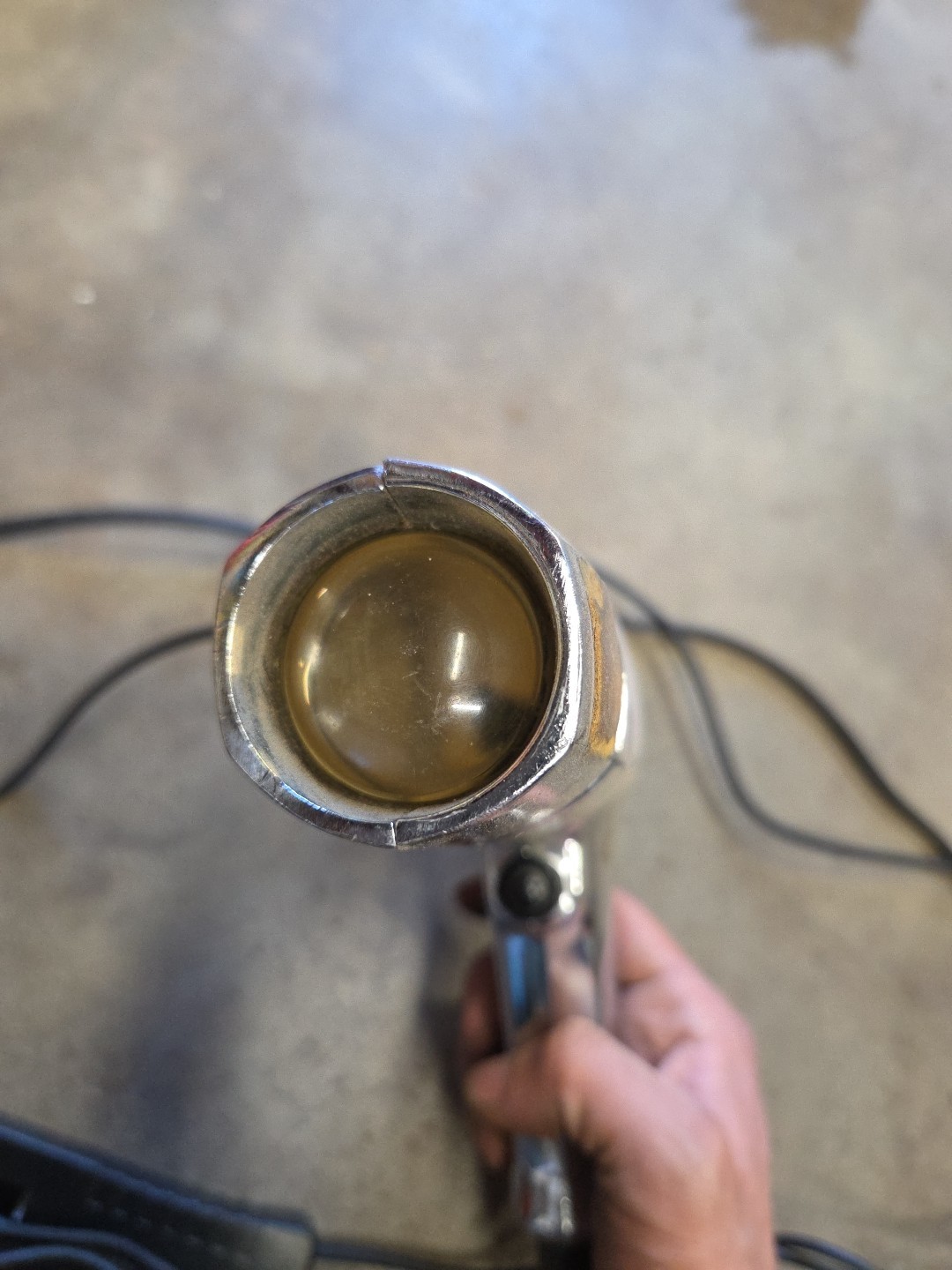 Montgomery Ward Vintage Rugged Chrome Metal Inductive/ Clamp On Timing Light