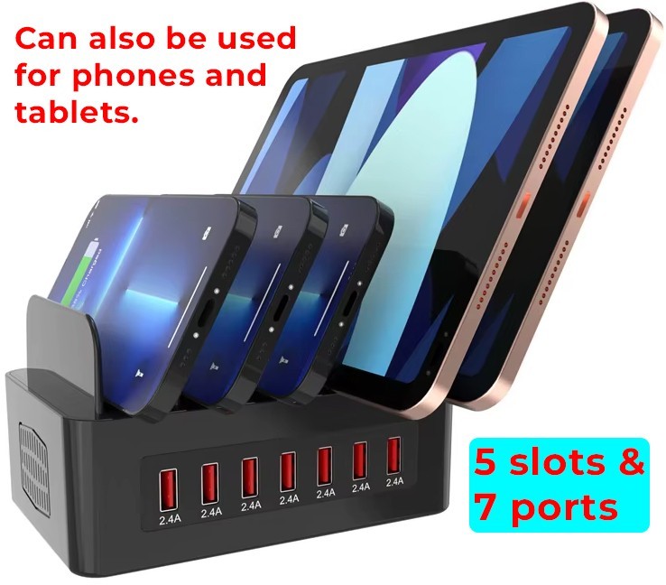 Smart USB Power Bay + 5 Bitcoin Lottery Miners!! (1,000 KH/s NM Miners)