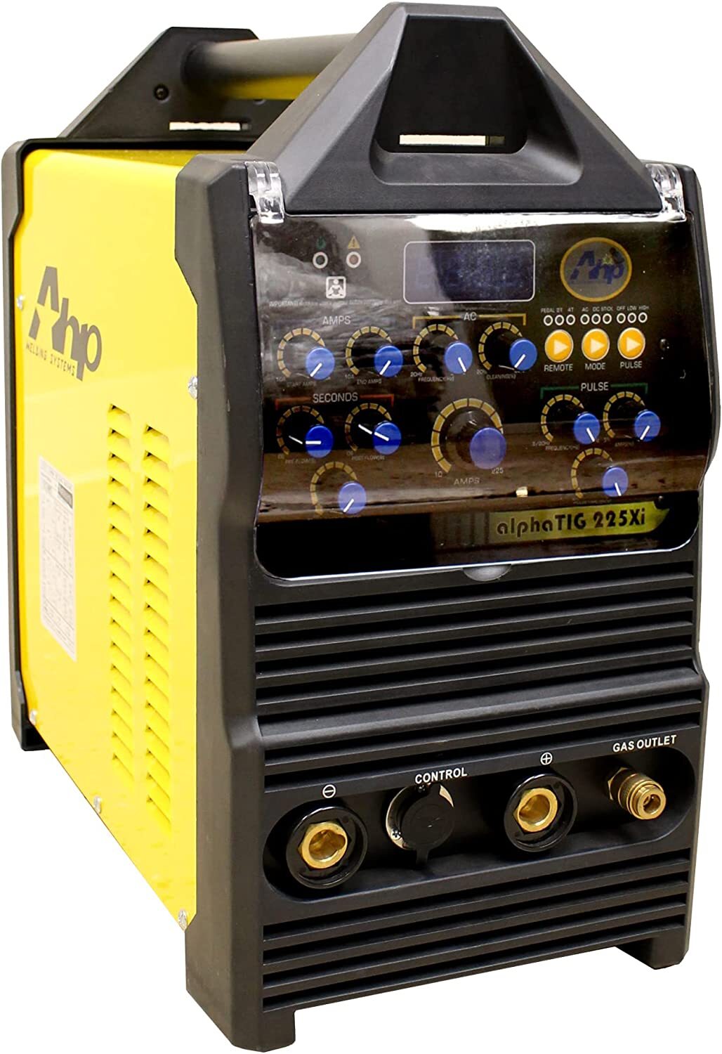 Alpha-TIG 225Xi IGBT AC/DC Pulse TIG/Stick Welder, 200 Amp 110v/220v Dual V AHP