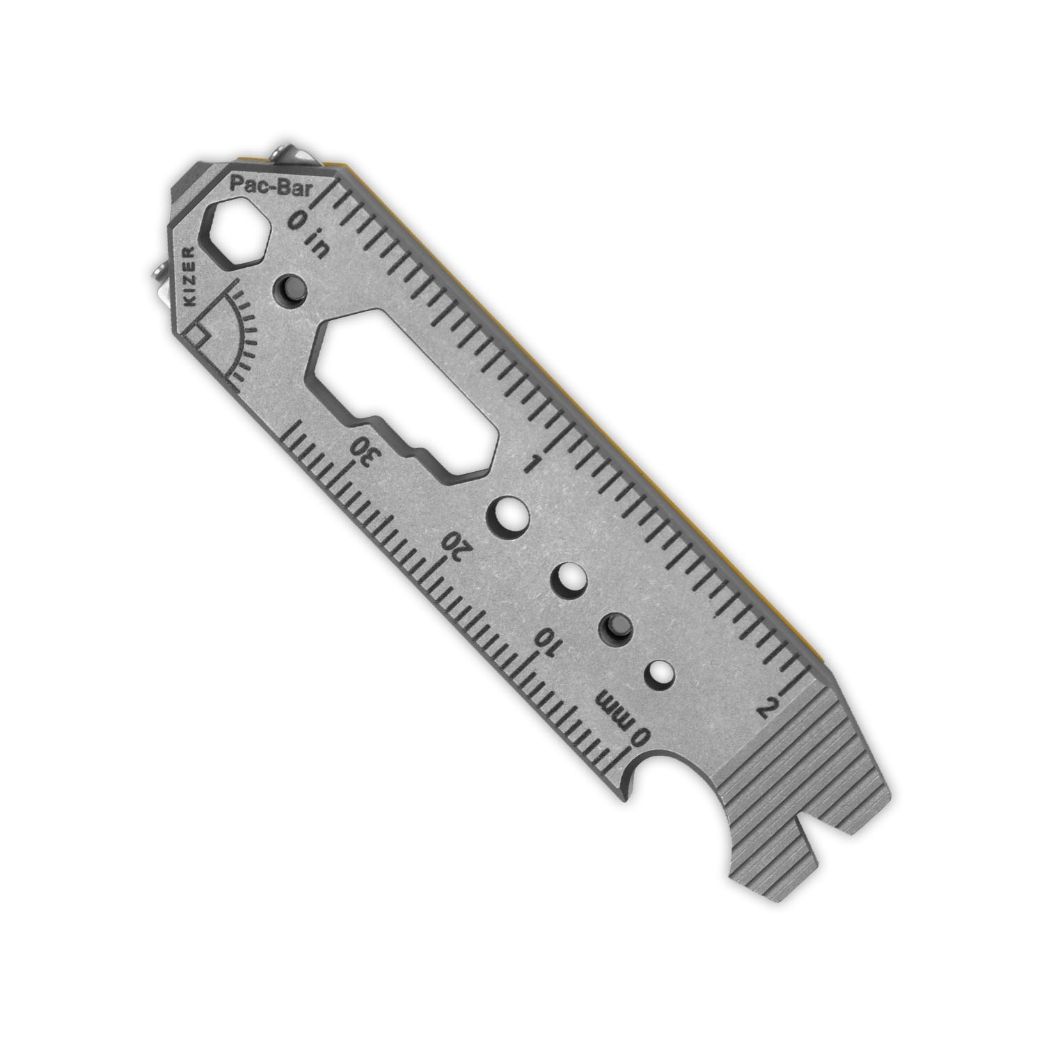 Kizer Pac-Bar 10-in-1 Titanium & G10 EDC Multi-Tools Pry Bar Bottle Opener