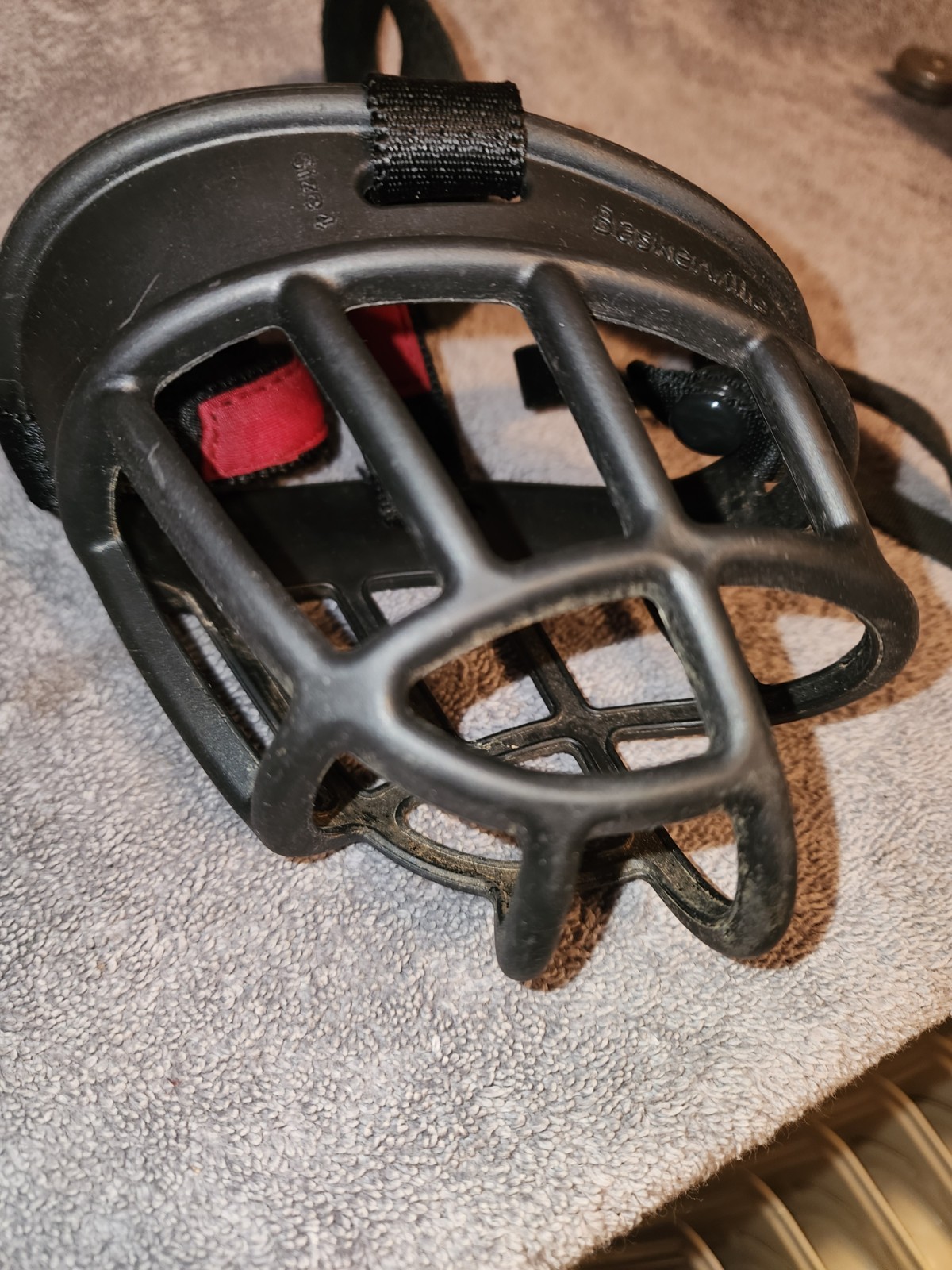 Baskerville Ultra Dog Muzzle Size 4 – Basket Style – Large Dogs – used 1 Time On