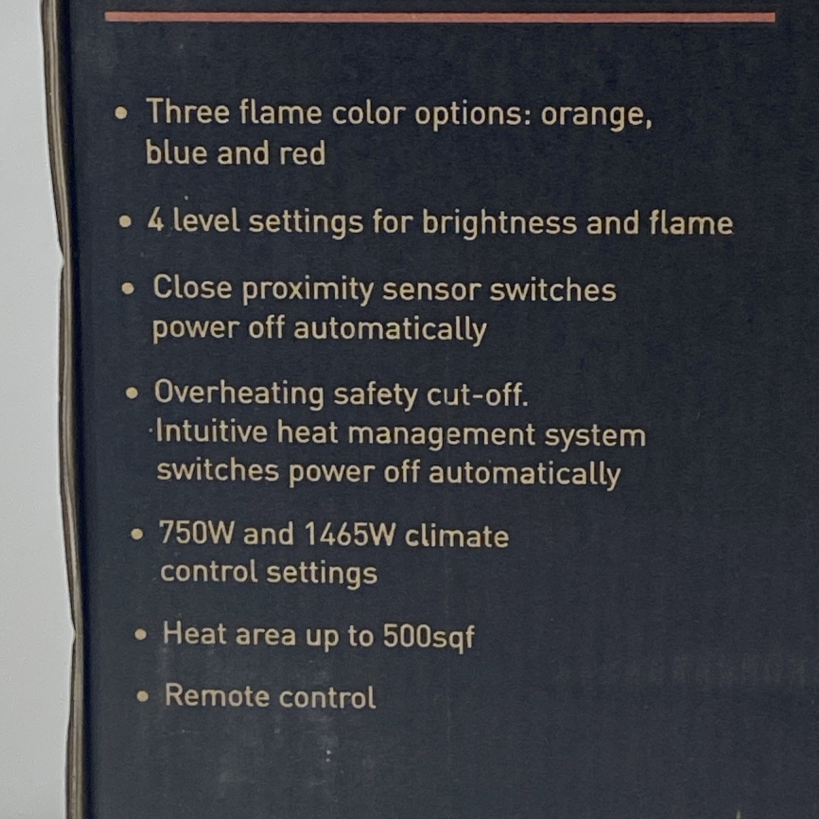 FURRION 30” Built In Electric Fireplace Kit Black FF30SC15A-BL RV Camper Remote