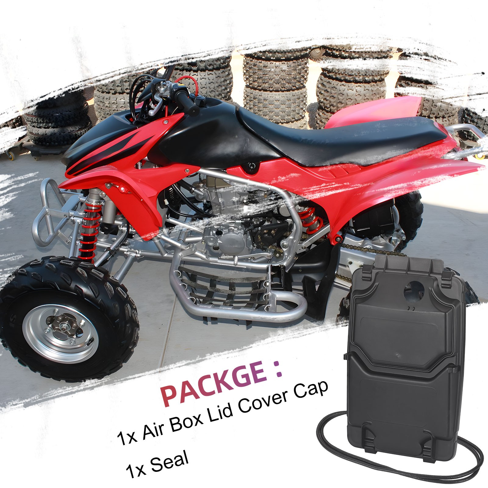 2006-2009 2012-2014 for Honda TRX450ER TRX450R Air Box Cover Lid 17217-HP1-900