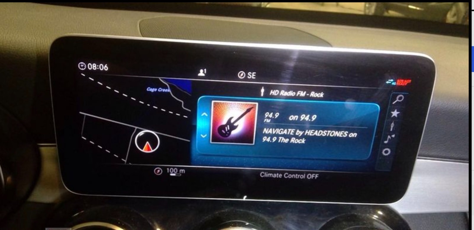 2020 MERCEDES-BENZ C300 DASH CENTER SCREEN MONITOR A2059000441 OEM