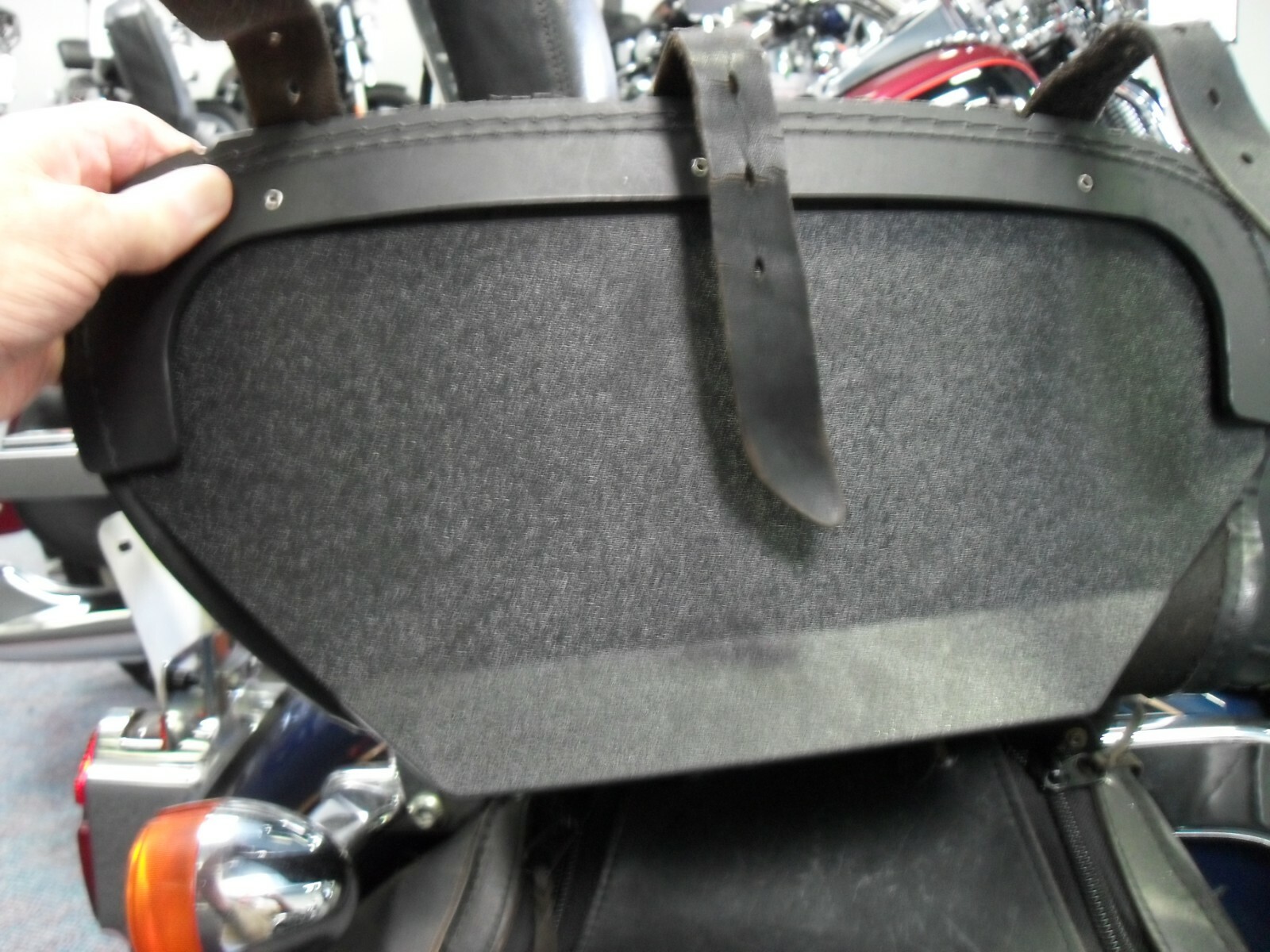 Harley Heritage Springer FLSTS Saggy Saddlebag "LID" Shaper /Insert fits 97-03