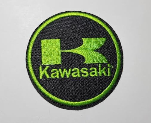 Kawasaki (iron/sew on) embroidered patch