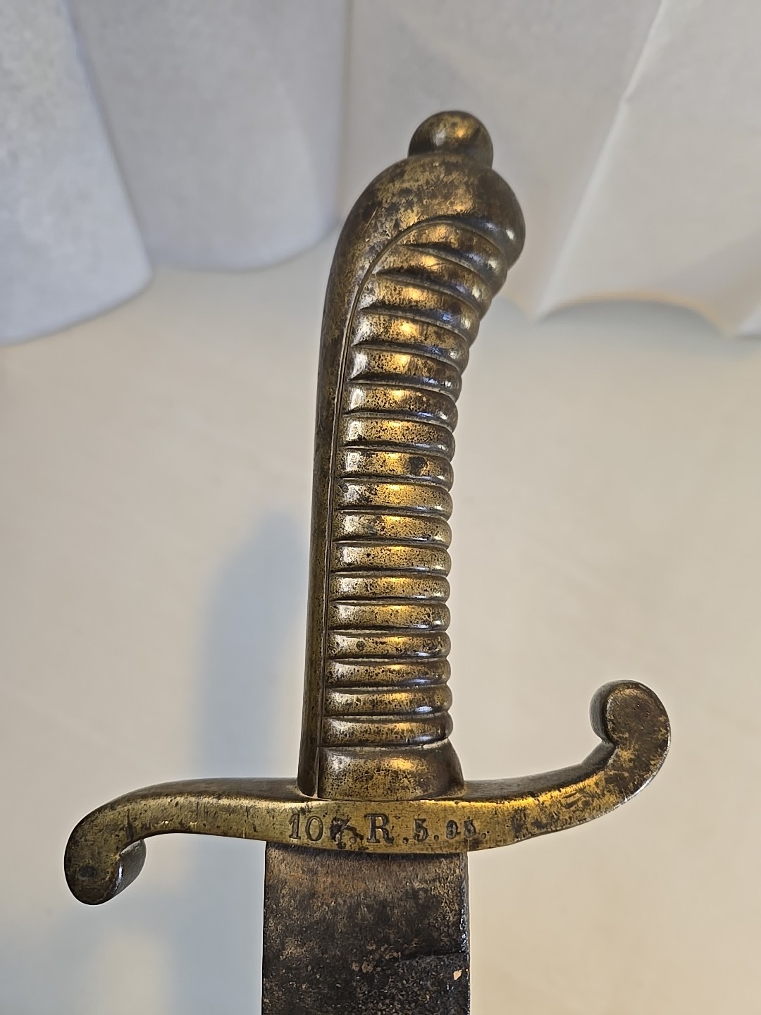 Model 1845 German Prussian Infantry Fusilier Falchion Hanger Short Sword Saber