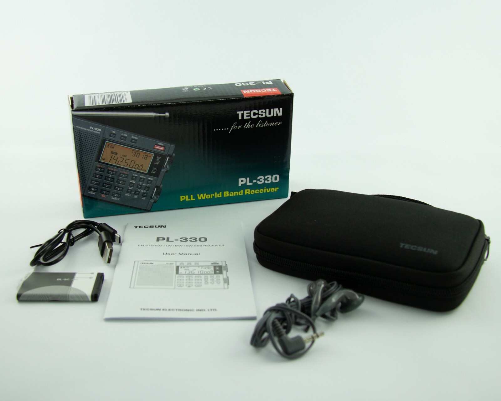 TECSUN PL-330 PLL DSP SSB Multi Band Radio **ENGLISH VERSION / Firmware 3306**