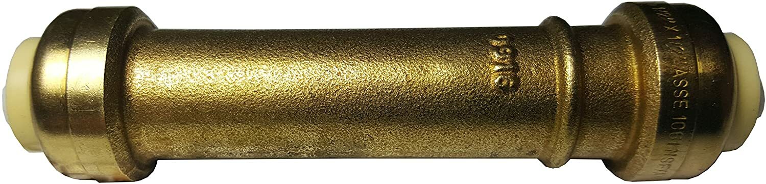 10 PIECES 1/2" PUSH FIT SLIP / REPAIR COUPLINGS FITTINGS NEW!