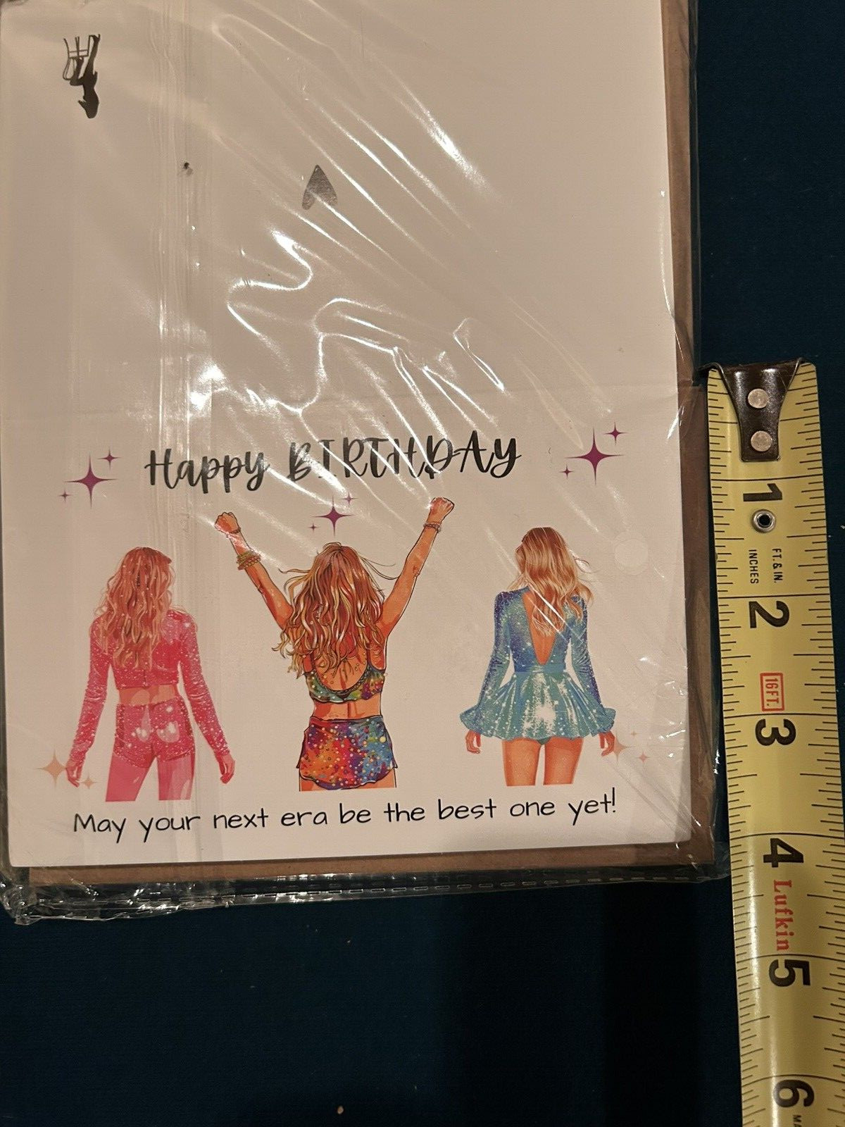 Taylor Swift themed Birthday cards 24 pack unique cards with envelopes 4x6