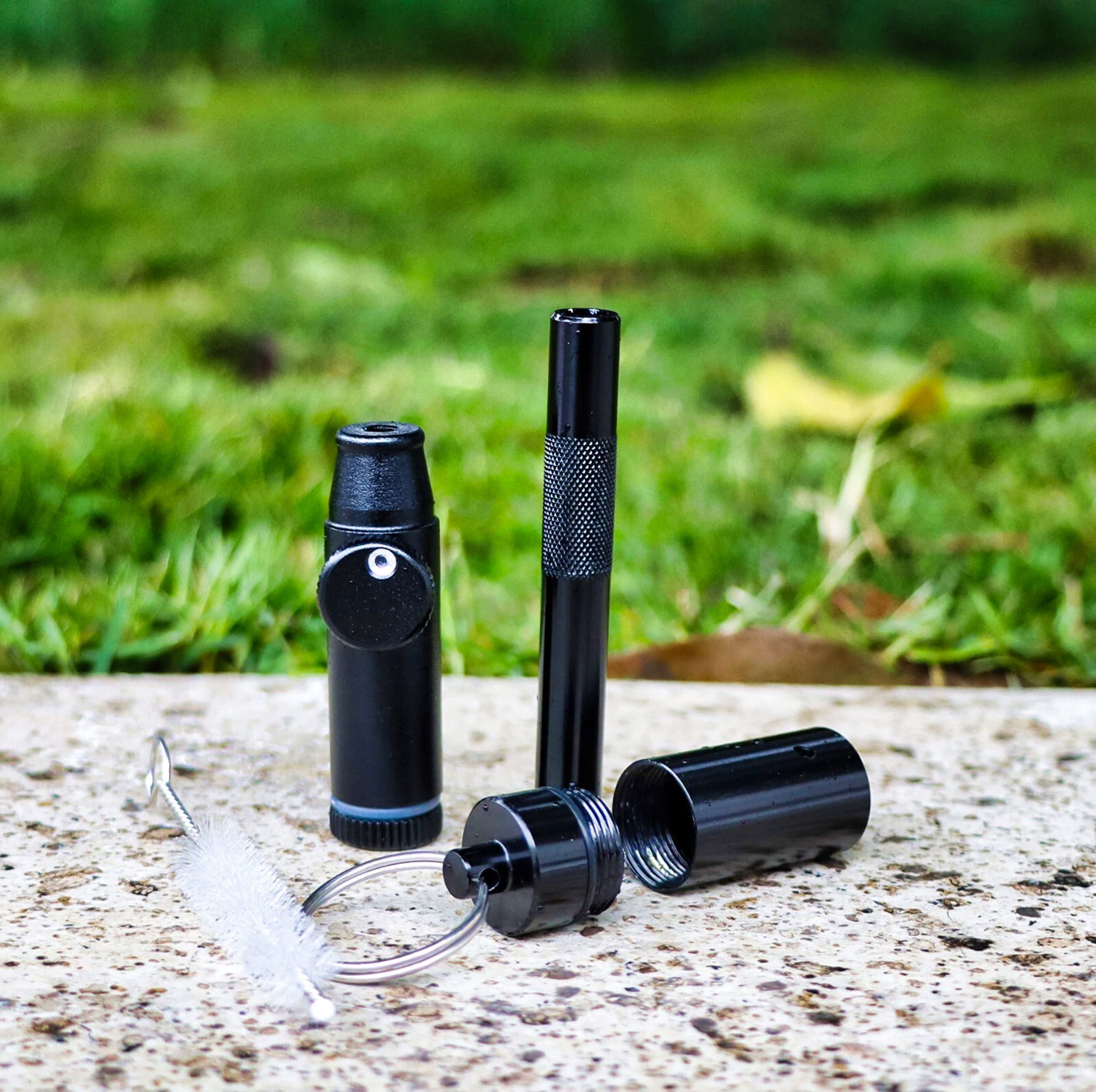 1 PCS MINI METAL SMOKE PIPES SNUFF SMOKING HERB TOBACCO PIPE GRINDER SMOKE ✅⭐