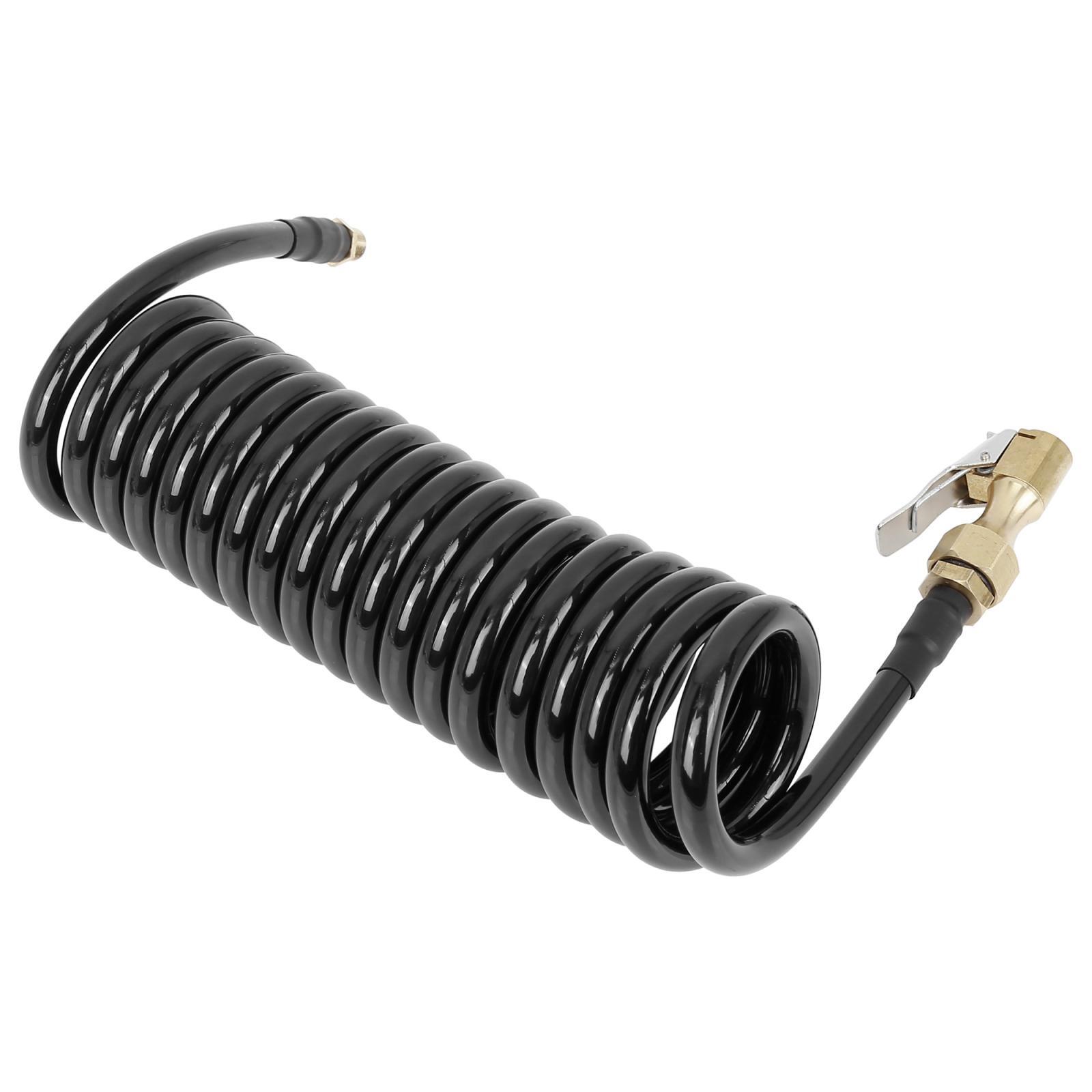 Universal Air Compressor Tire Hose with Locking Air Chuck 0.31" x 9.84'