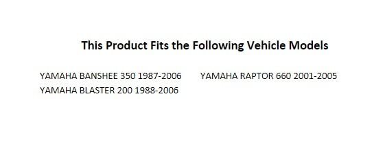Tusk Adjustable Width Racing Axle - For Yamaha Banshee, Blaster, Raptor