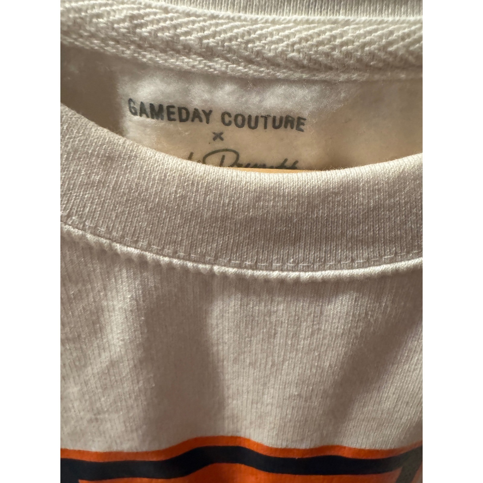Gameday Couture x Madi Prewett Auburn Tigers Sweatshirt Womens Medium Cream