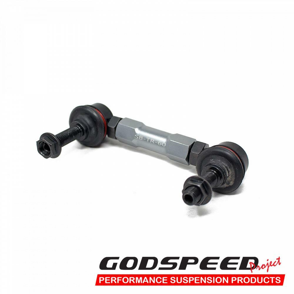 Godspeed Adjustable Sway Bar End Links, Universal Fit 10 mm Within 110-140mm