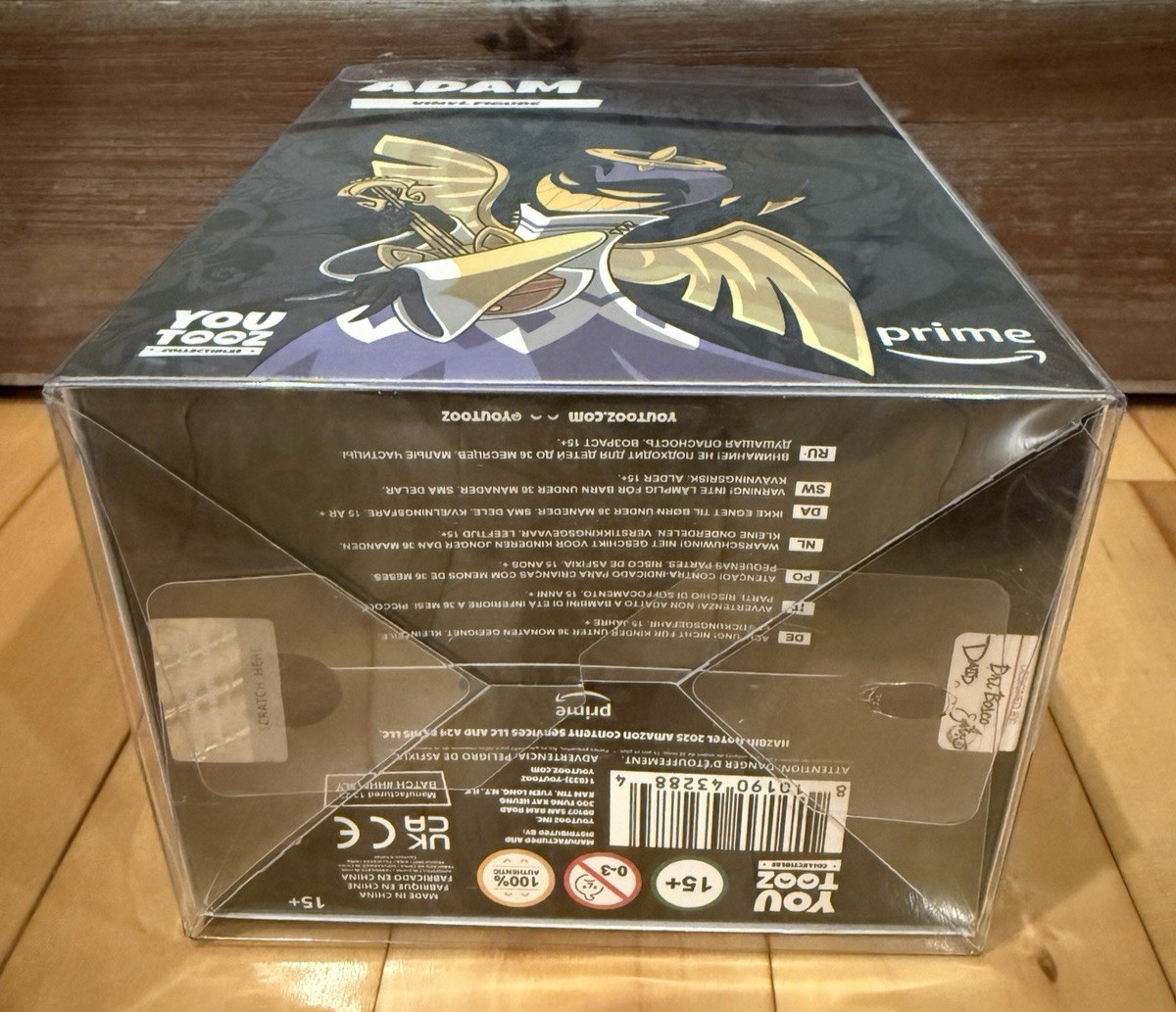 New YouTooz VivziePop Hazbin Hotel Adam Vinyl Figure w/ Protector Helluva Boss