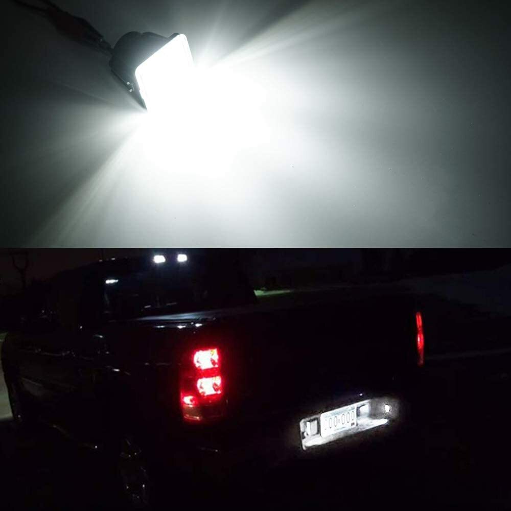 2-Pieces LED License Plate Lights For 2016-2023 Toyota Tacoma & 2014-2021 Tundra