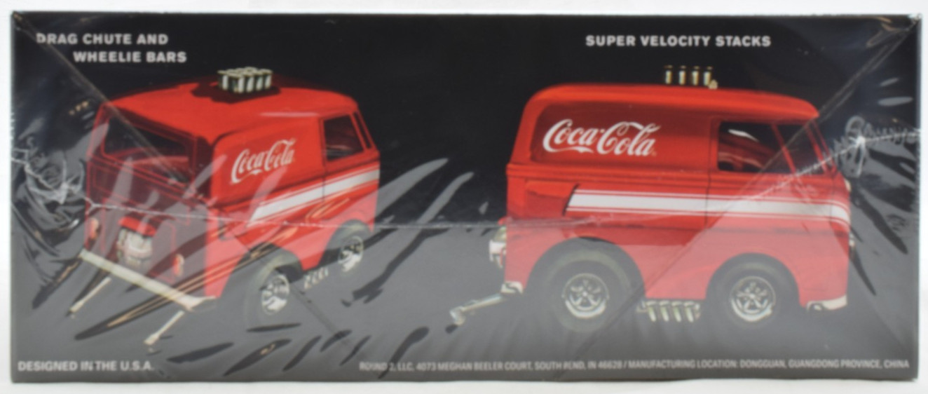 AMT "Coca-Cola" Volkswagen Custom Van Show Rod 1:25 Plastic Model Car Kit 1518