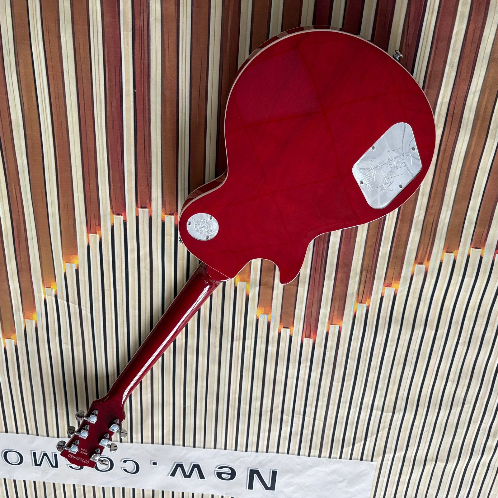 1997 Ace Frehley Signature Les Paul Custom! Cherry Sunburst solid Mahogany Body