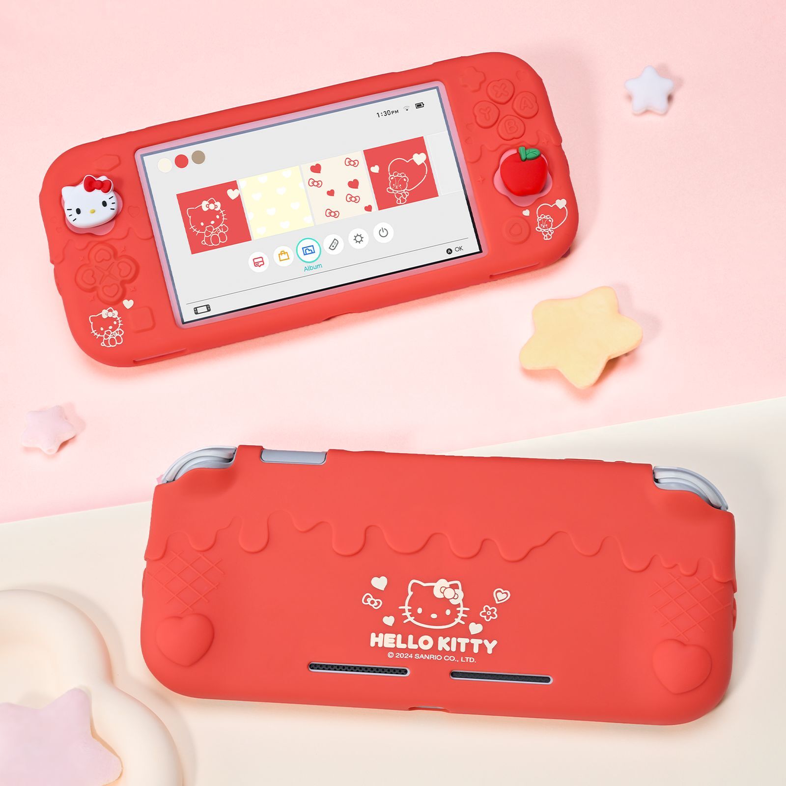 GeekShare X Sanrio Silicone Protective Case for Nintendo Switch LITE+Thumb Grips