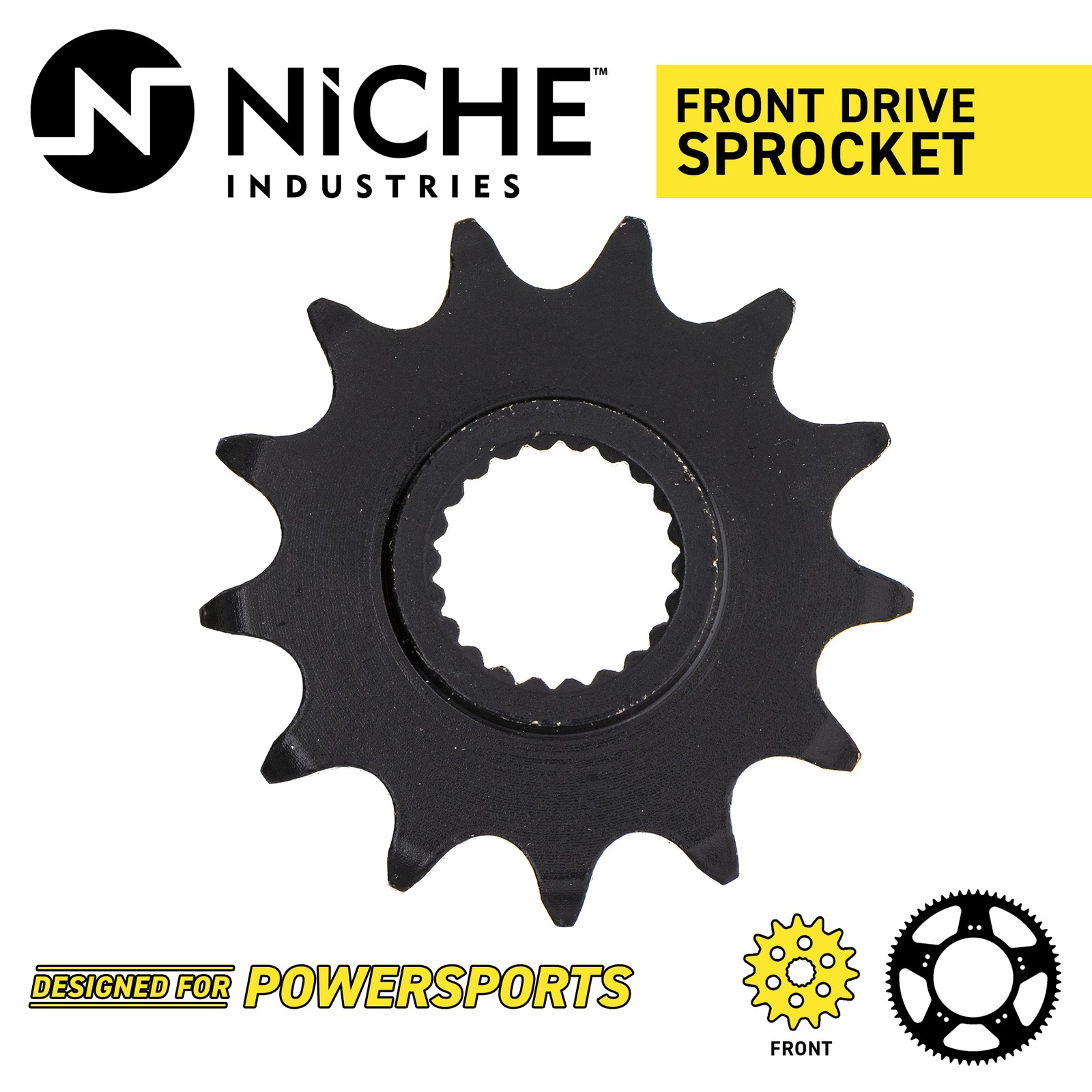 Sprocket Chain Set for Polaris Xplorer Sportsman 400L 13/34 Tooth 520 X-Ring Kit