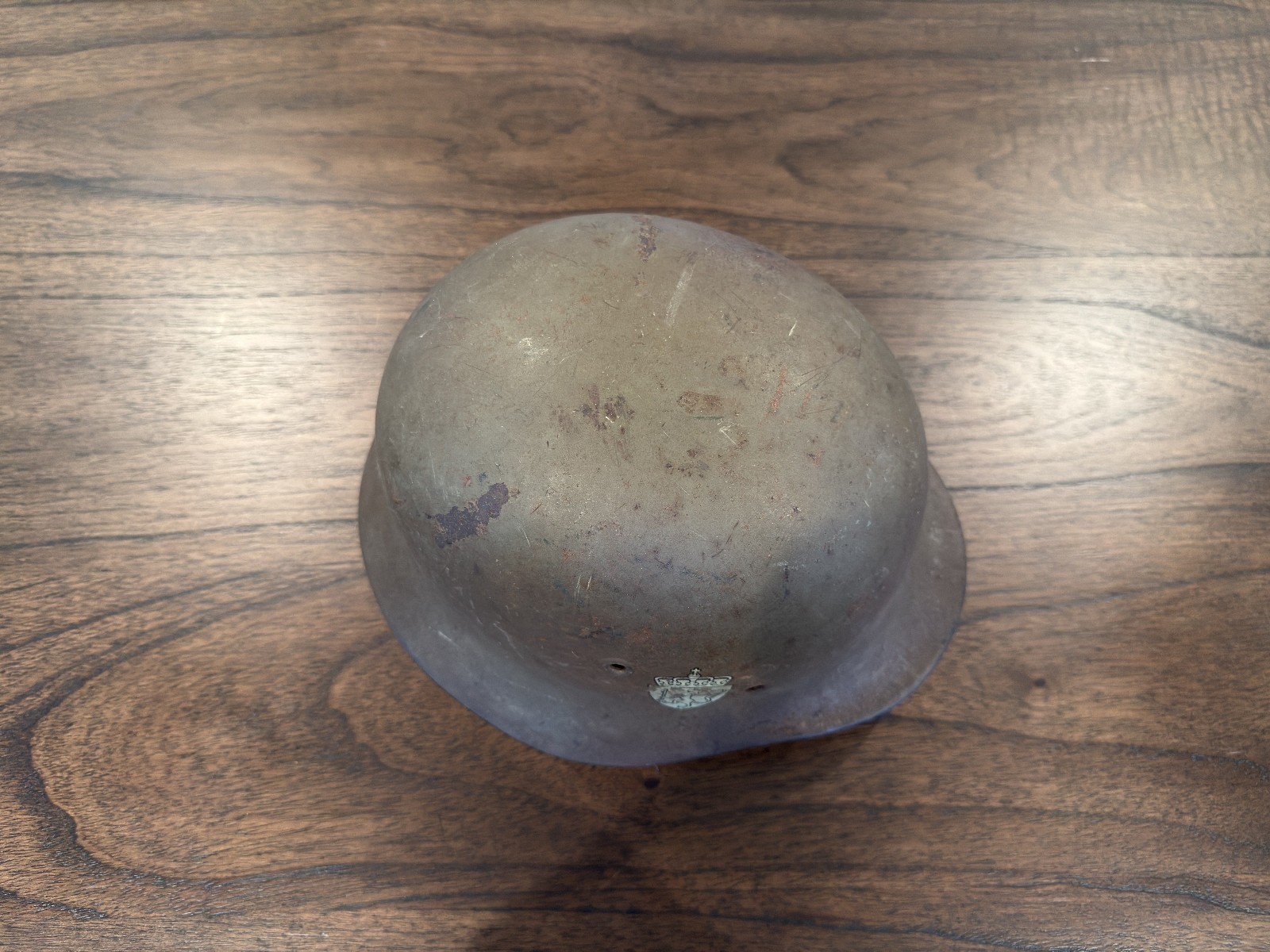 WWII WW2 German M42 Helmet Shell Norweigan Capture Decal Size 64 DN76