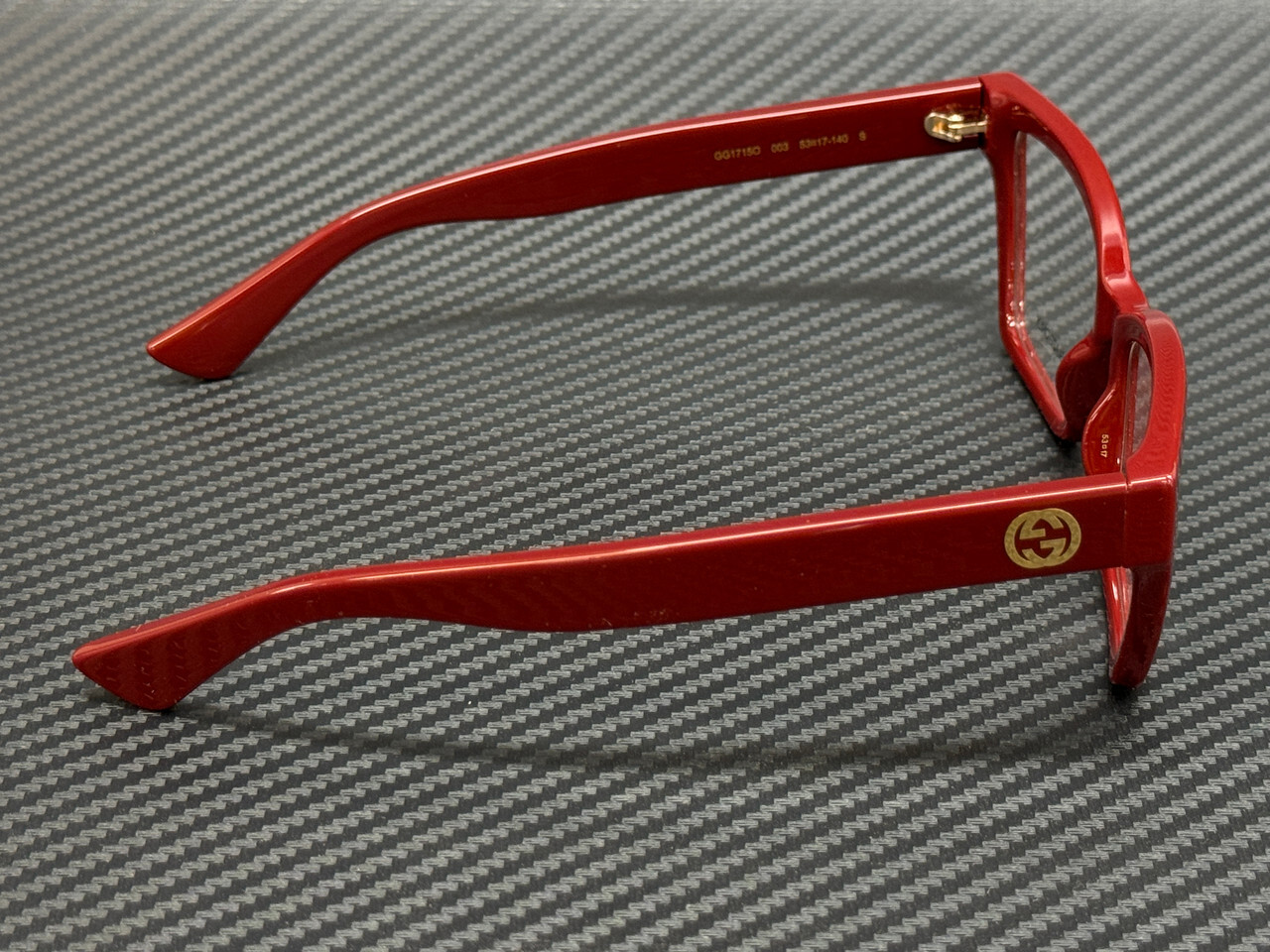 GUCCI GG1715O 003 Burgundy Women's Small 53 mm Eyeglasses